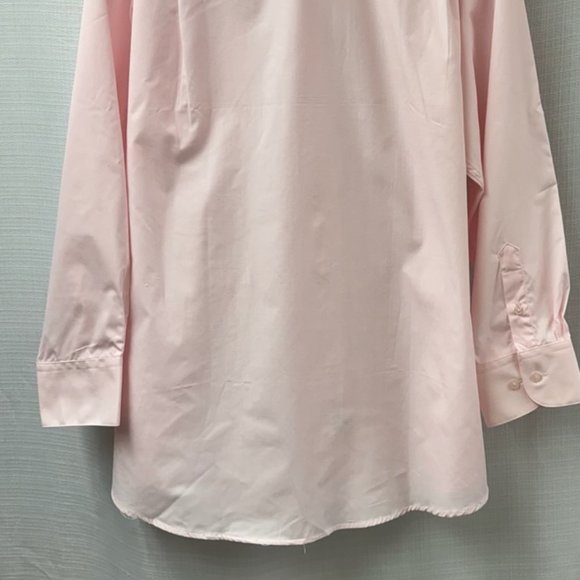 Moda Di Raza Men's Pink Long Sleeve Dress Shirt -NWT. 16-1/2, 32/33 - Picture 4 of 7